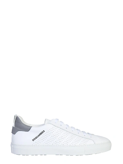 Shop Dsquared2 San Diego Sneaker In Bianco
