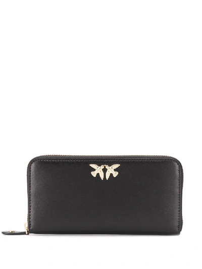 Shop Pinko Ryder Simply Wallet In Nero Limousine