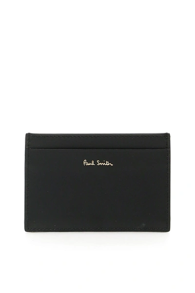 Shop Paul Smith Photo Print Card Holder In Black (black)