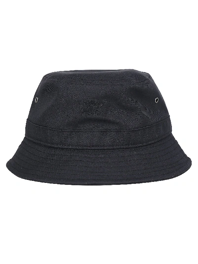 Shop Marcelo Burlon County Of Milan Bucket Hat In Black/white