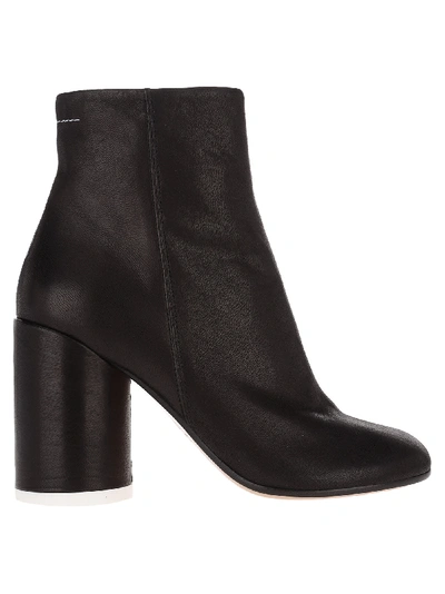 Shop Mm6 Maison Margiela Mm6 Ankle Boots In Black