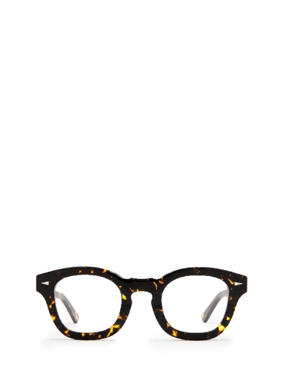 Shop Ahlem Le Marais Optic Yellow Turtle Glasses