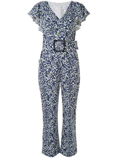 Shop Tanya Taylor 'avalon Confetti' Jumpsuit In Blue