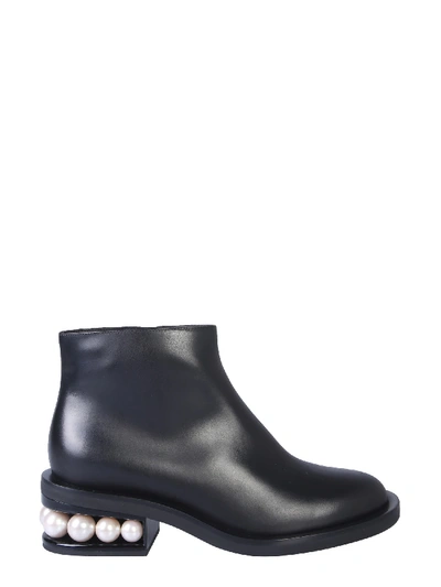 Shop Nicholas Kirkwood Casati Ankle Boots In Nero