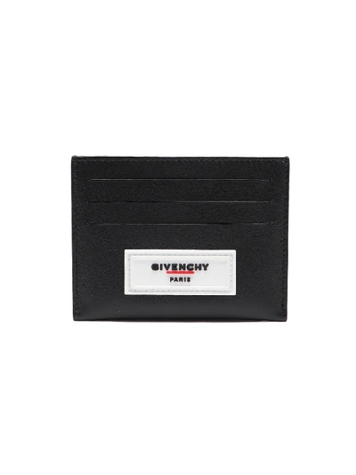 Shop Givenchy Card Holder 3cc In Black/white