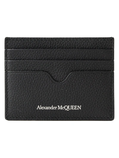 Shop Alexander Mcqueen Card Case In Black
