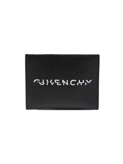 Shop Givenchy Card Holder 3cc In Black/white