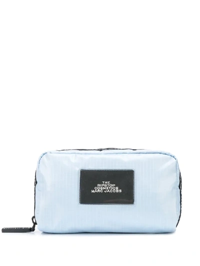 Shop Marc Jacobs The Ripstop Cosmetic Pouch In Blue