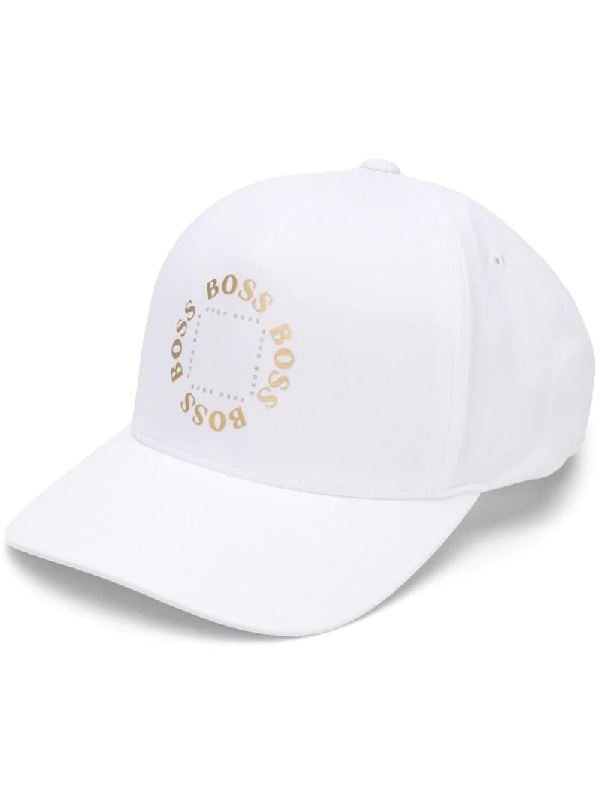 hugo boss hat white