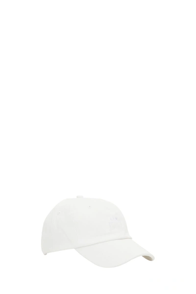 Shop A-cold-wall* Baseball Cap With Emboridered Logo In Bianco