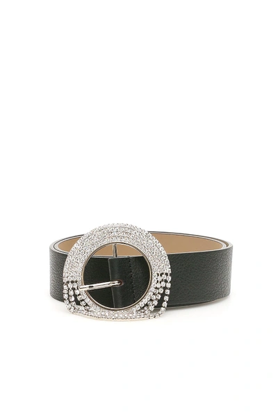 Shop B-low The Belt Lilia Belt In Black Silver (black)
