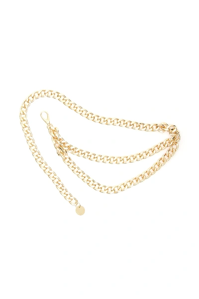 Shop B-low The Belt Gissel Chain Belt In Gold (gold)