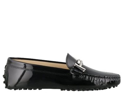 Shop Tod's Patent Gommini Loafers