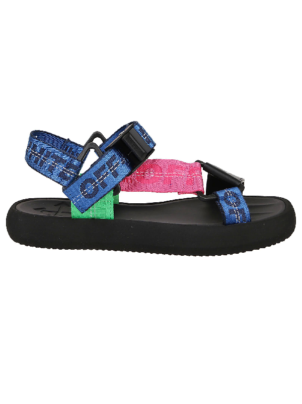 off white trek sandals