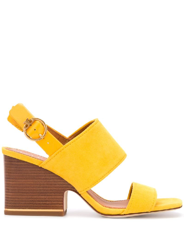 tory burch block heel shoes