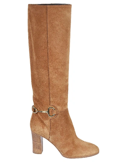 Shop Celine Long Classic Over-the-knee Boots In Sand