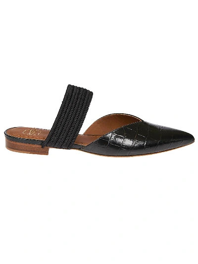 Shop Malone Souliers Maisie Flat Mules In Black