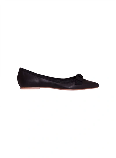 Shop Anna Baiguera Malika Ballerinas In Nero