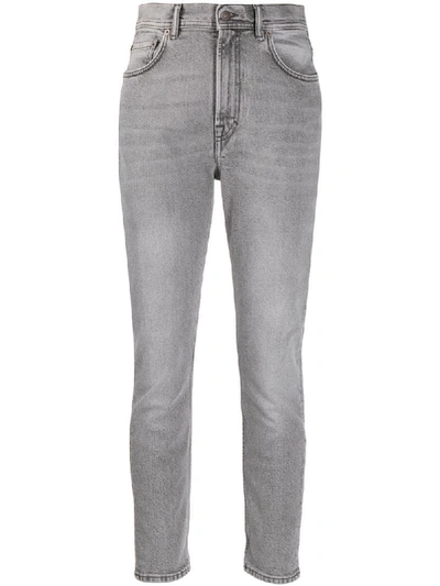 Shop Acne Studios Melk Skinny Jeans In Grey