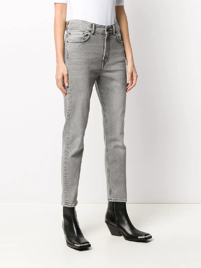 Shop Acne Studios Melk Skinny Jeans In Grey