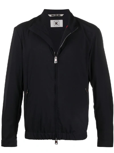 Shop Kired Zip-up Jacket In Black