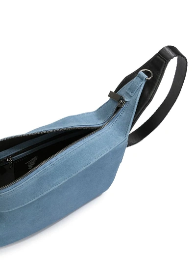 Shop Discord Yohji Yamamoto 2-way Shouler Bag In Blue