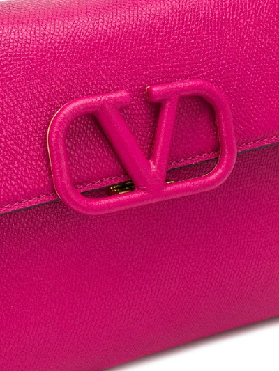 Shop Valentino Vsling Tote Bag In Pink