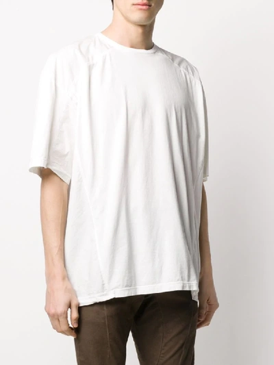 Shop Andrea Ya'aqov Short-sleeve Panelled T-shirt In White