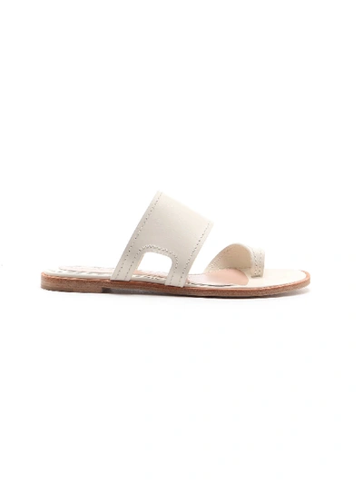 Shop Alexander Mcqueen Slide Sandal In Calico/calico