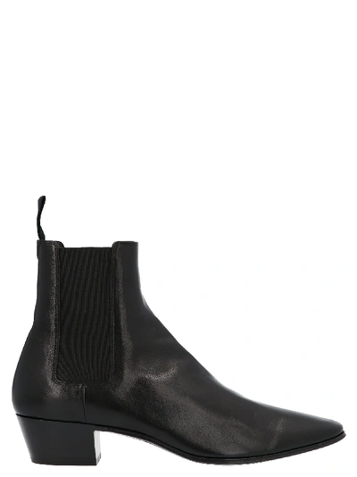 Shop Saint Laurent Dylan Shoes In Nero