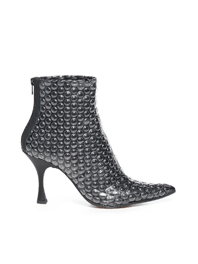 Shop Mm6 Maison Margiela Pluriball Boots In Black
