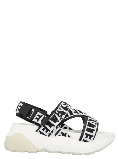 Shop Stella Mccartney Eclypse Shoes In Black/white