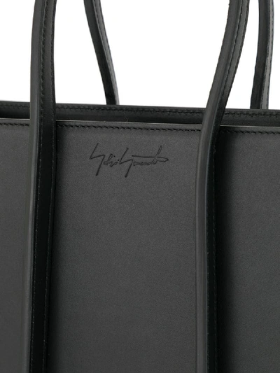 Shop Discord Yohji Yamamoto Aerial Shoulder Bag In Black