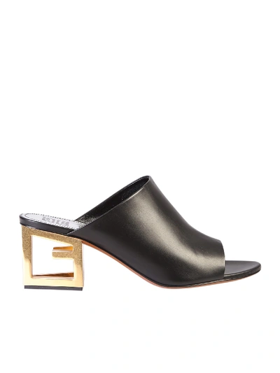 Shop Givenchy Triangle Shoes In Black