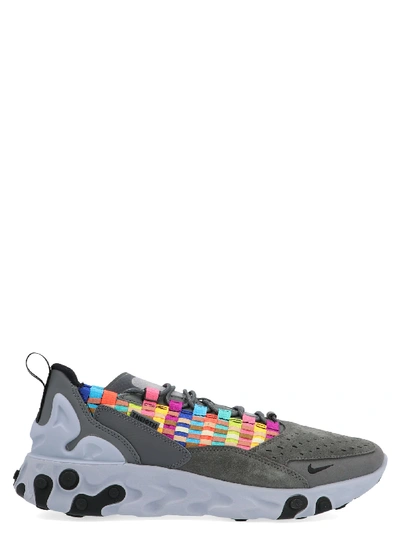 Shop Nike React Sertu Shoes In Iron Grey/black