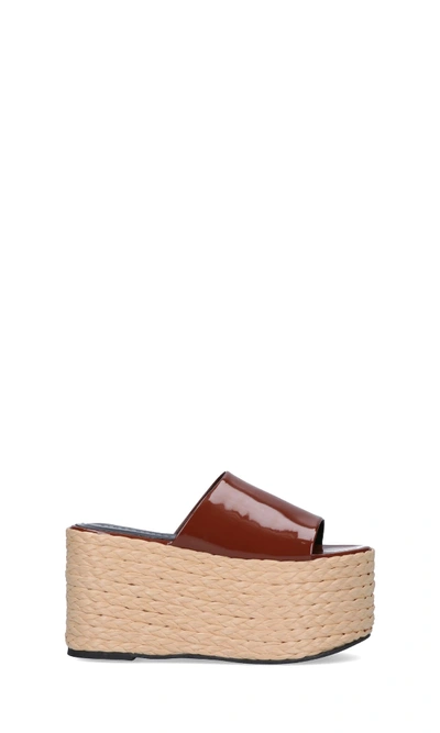 Shop Simon Miller Flat Shoes In Brown