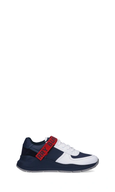 Shop Burberry Ronnie Sneakers In Blue