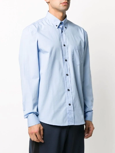 Shop Acne Studios Button-down Shirt In Blue