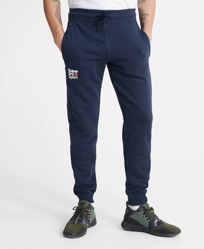 Shop Superdry Core Sport Joggers In Navy