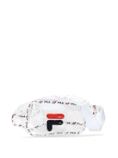 Shop Fila Siren Pvc Belt Bag In White