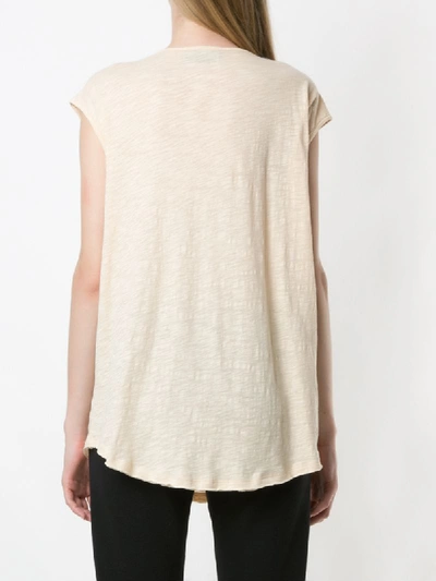 Shop Andrea Bogosian Reflection Button-embellished Tank Top In Neutrals