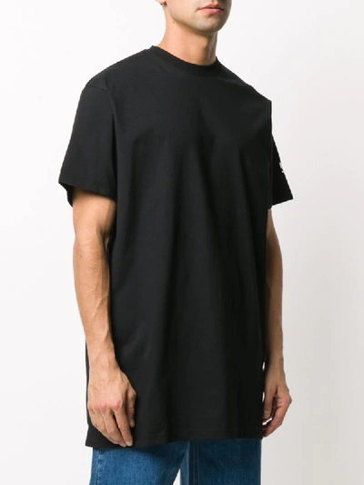 Shop B-used Oversized Cotton T-shirt In Black