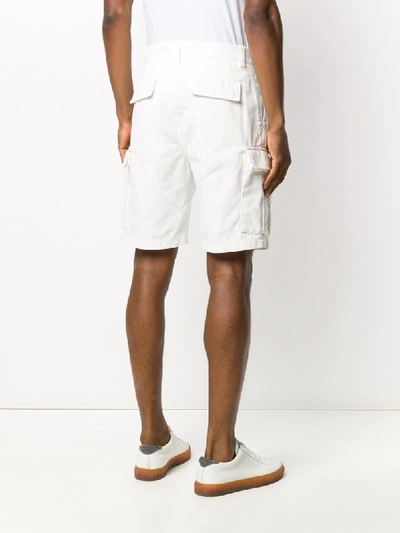 BRUNELLO CUCINELLI TWILL CARGO SHORTS 