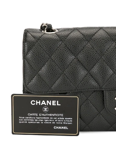 Pre-owned Chanel Quilted Cc Shoulder Bag In Black