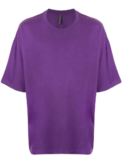 Shop Kazuyuki Kumagai Oversized T-shirt In Purple