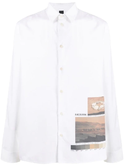 Shop Raeburn Gallery Photographic-print Shirt In White