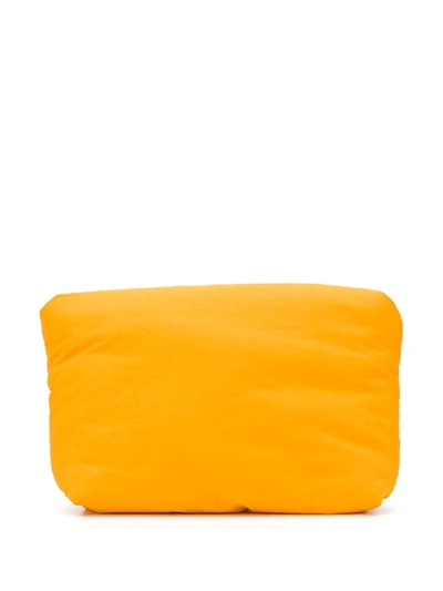 Shop Kassl Editions Puffed Clutch In Orange