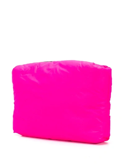 Shop Kassl Editions Puffed Clutch In Pink