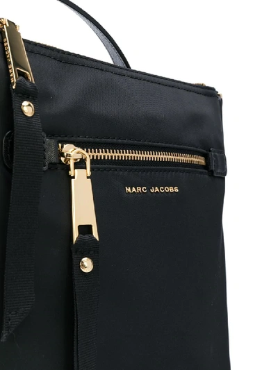 Shop Marc Jacobs The Trooper Crossbody Bag In Black