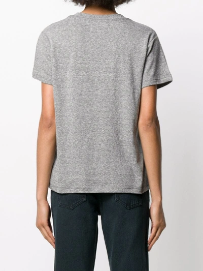 Shop Current Elliott T-shirt Mit V-ausschnitt In Grey